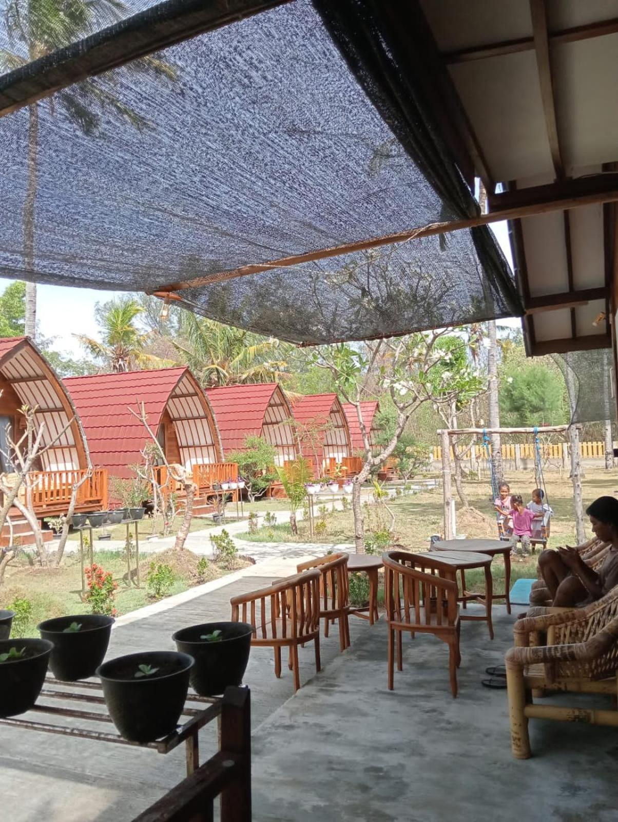 Hotel Blue Moon Meno Gili Meno Exterior foto